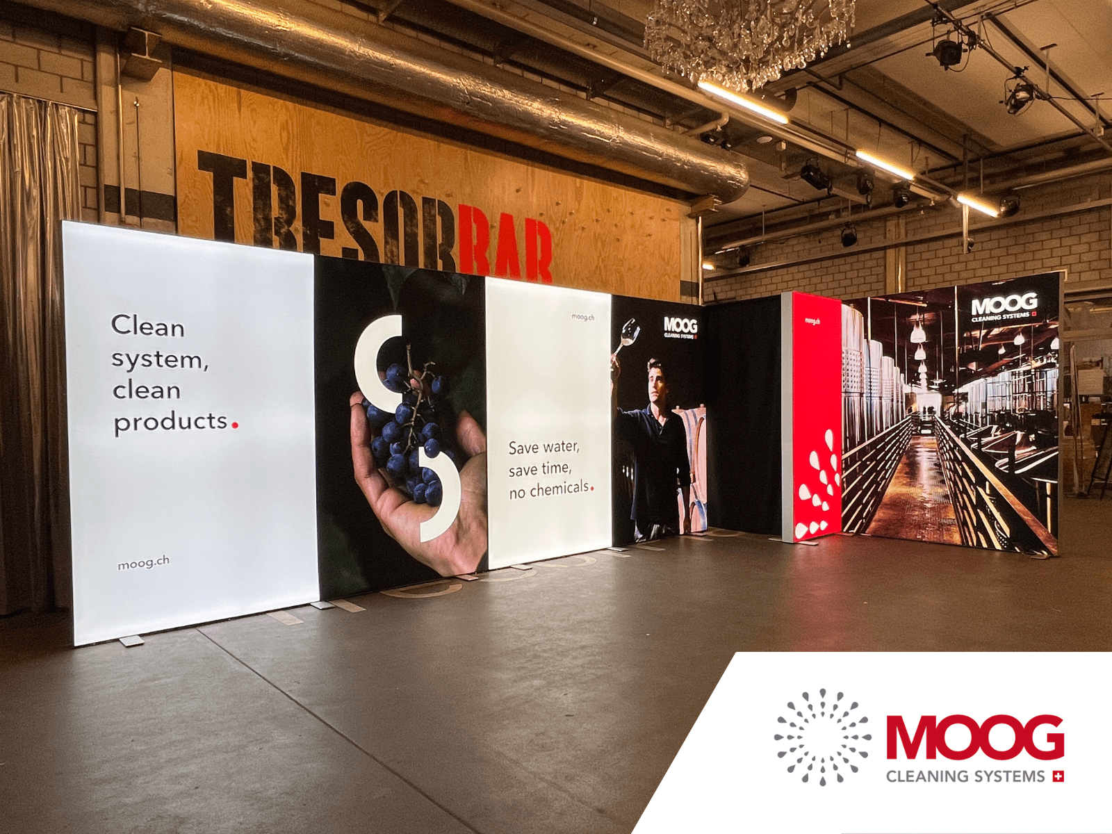 MOOG Cleaning Systems mit lightframe LF600